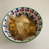 小鉢レシピ☆新玉ねぎの卵とじ